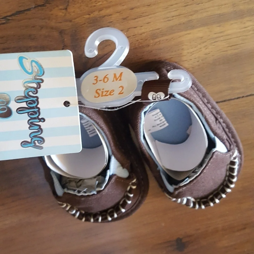 Stepping Stones - Brown‎ Baby Loafer